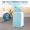 Costway Dehumidifier for Home Basement 9-Pint(DOE)/Day 3 Modes Portable up to 2500 Sq. Ft Blue/Pink/Yellow (MAX32Pint at 95°F, 90%RH)